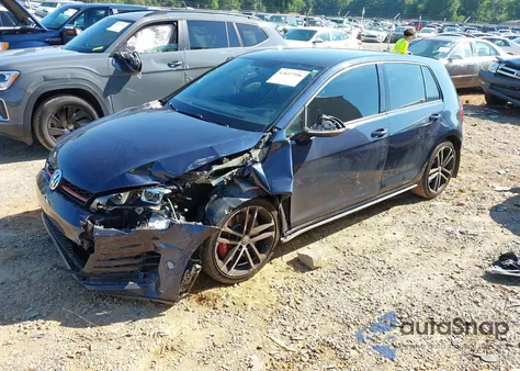 2017 Volkswagen Gti S/Se/Autobahn from USA, damaged, VIN 3VW447AU9HM070635